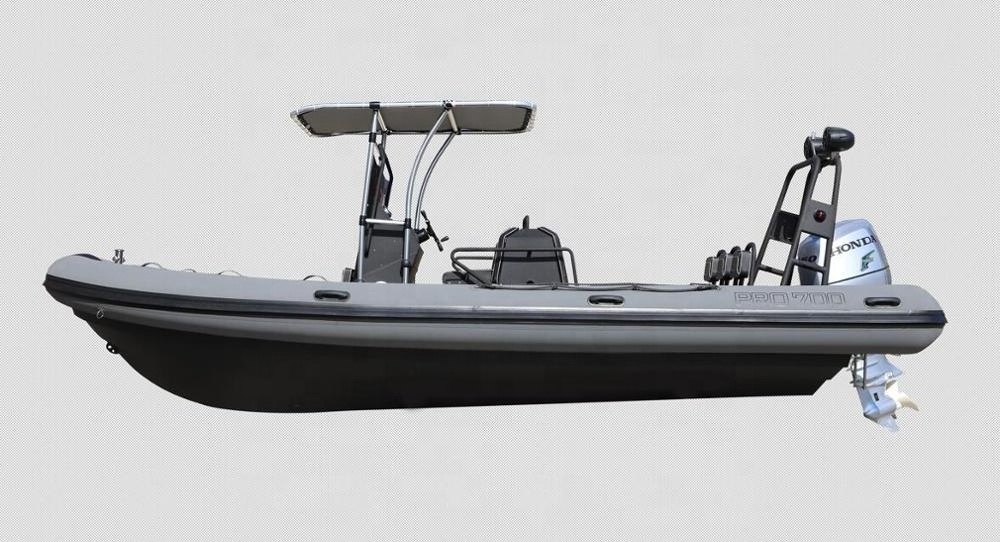 aluminum rib 700, 7meters, hypalon material, semi rigid boat, RIB boat, alu rib, 400,500,600