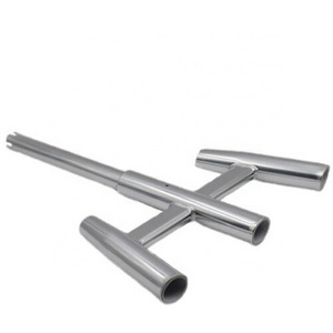 3 Tube Mount Stainless Steel Fishing Outrigger Rod Holder For Boat