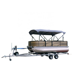 Water amusement equipment yacht boat aluminum party boat Aluminum alloy catamaran boat from Isure marine