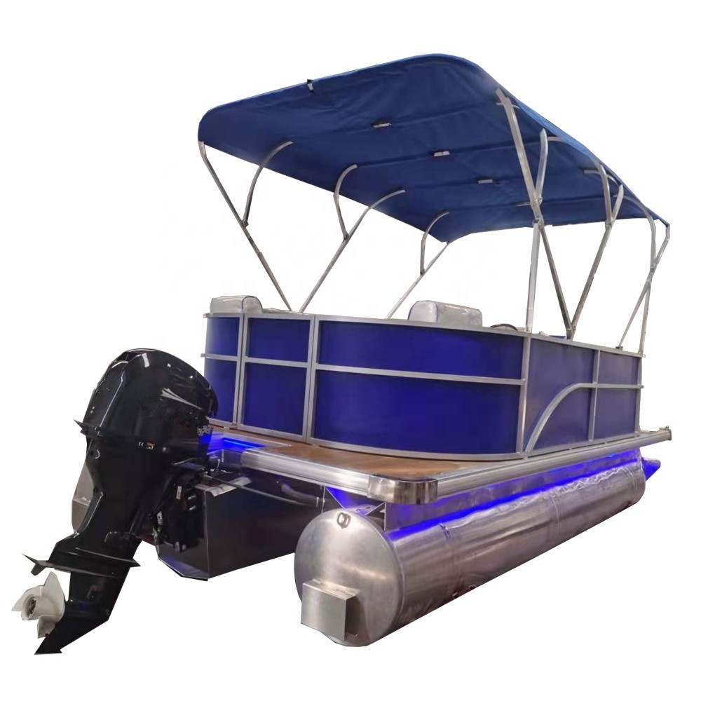 Water amusement equipment yacht boat aluminum party boat Aluminum alloy catamaran boat from Isure marine