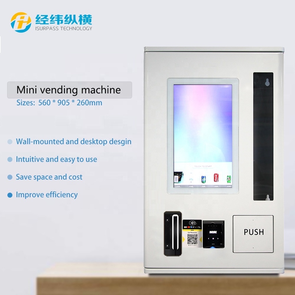 iSURPASS Wall Mounted Touch Screen Maquina Expendedora De Cigarrillos Tabaco Cigarro Mquinas Smoke Cigarette Vending Machine