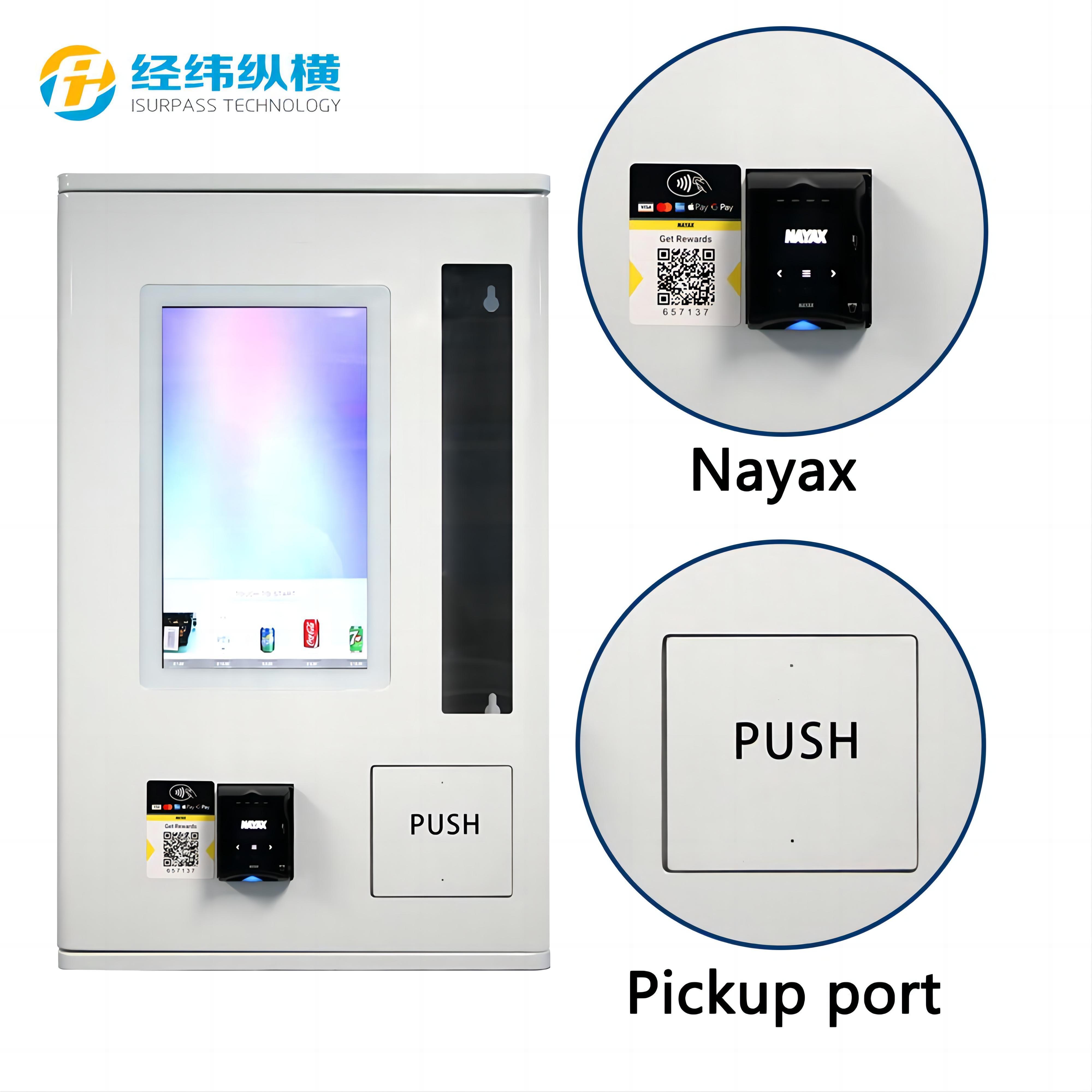 ISURPASS self vending machine with age function for Pharmacy