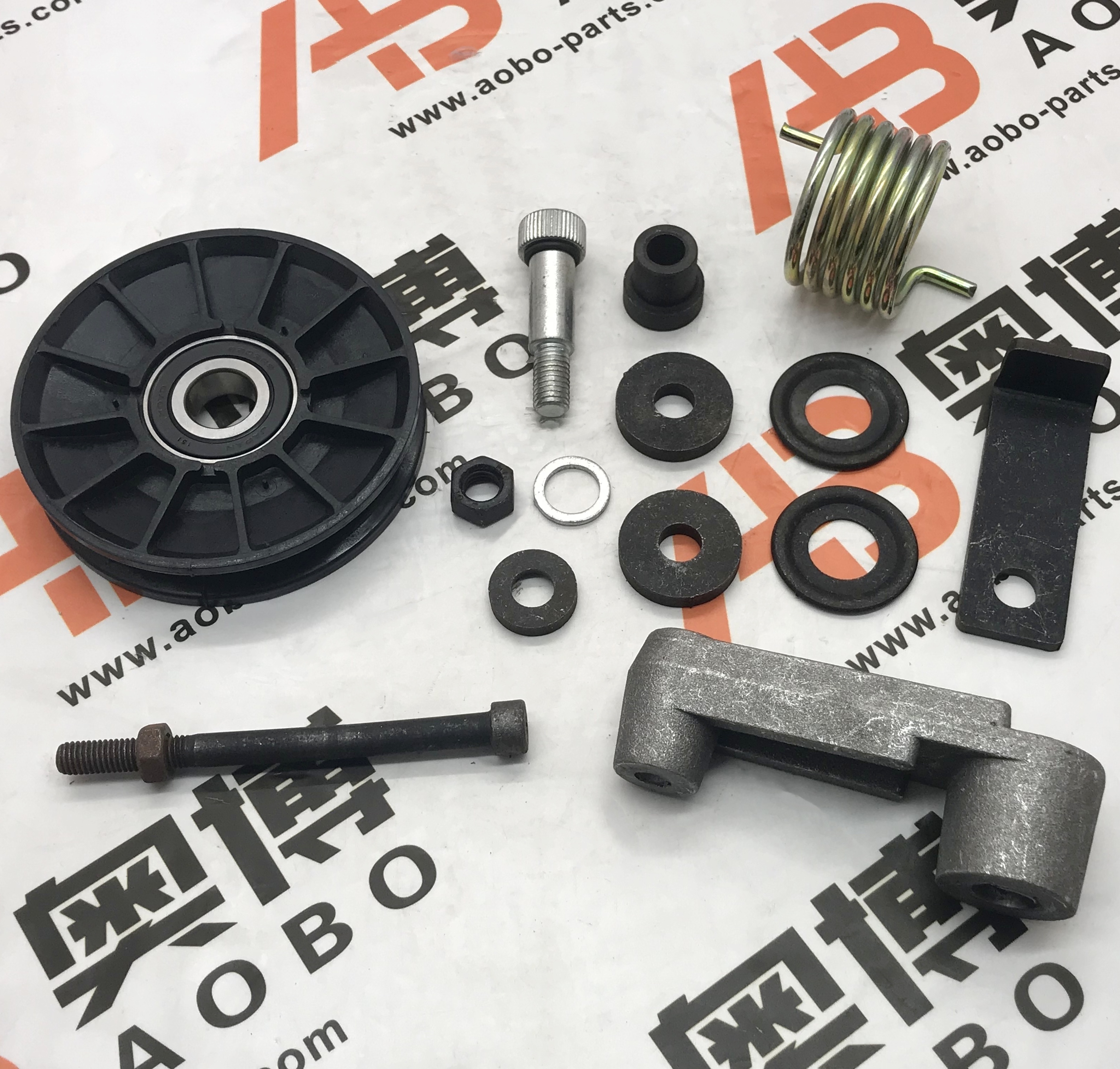 Replacement part 6662997 fan tensioner pully kit fit for Bobcat S130 S150 S160 S175 S185 S205