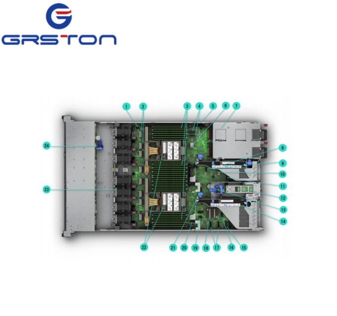 DL360 Gen11 5416S 2.0GHz 16-core 1P 32GB-R NC  8SFF  Server DL360 Gen11  8SFF Server P51931-B21