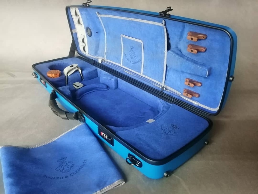 Violin Carbon Case Nicole Model High quality handmade in Italy B&C