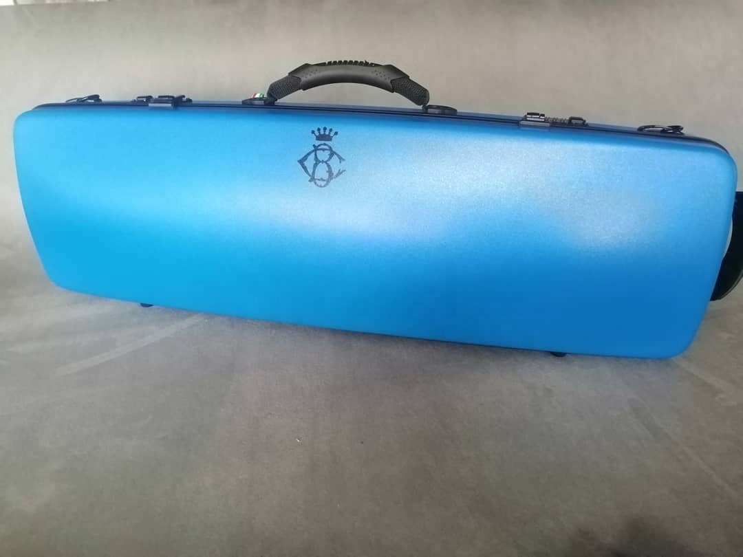 Violin Carbon Case Nicole Model High quality handmade in Italy B&C