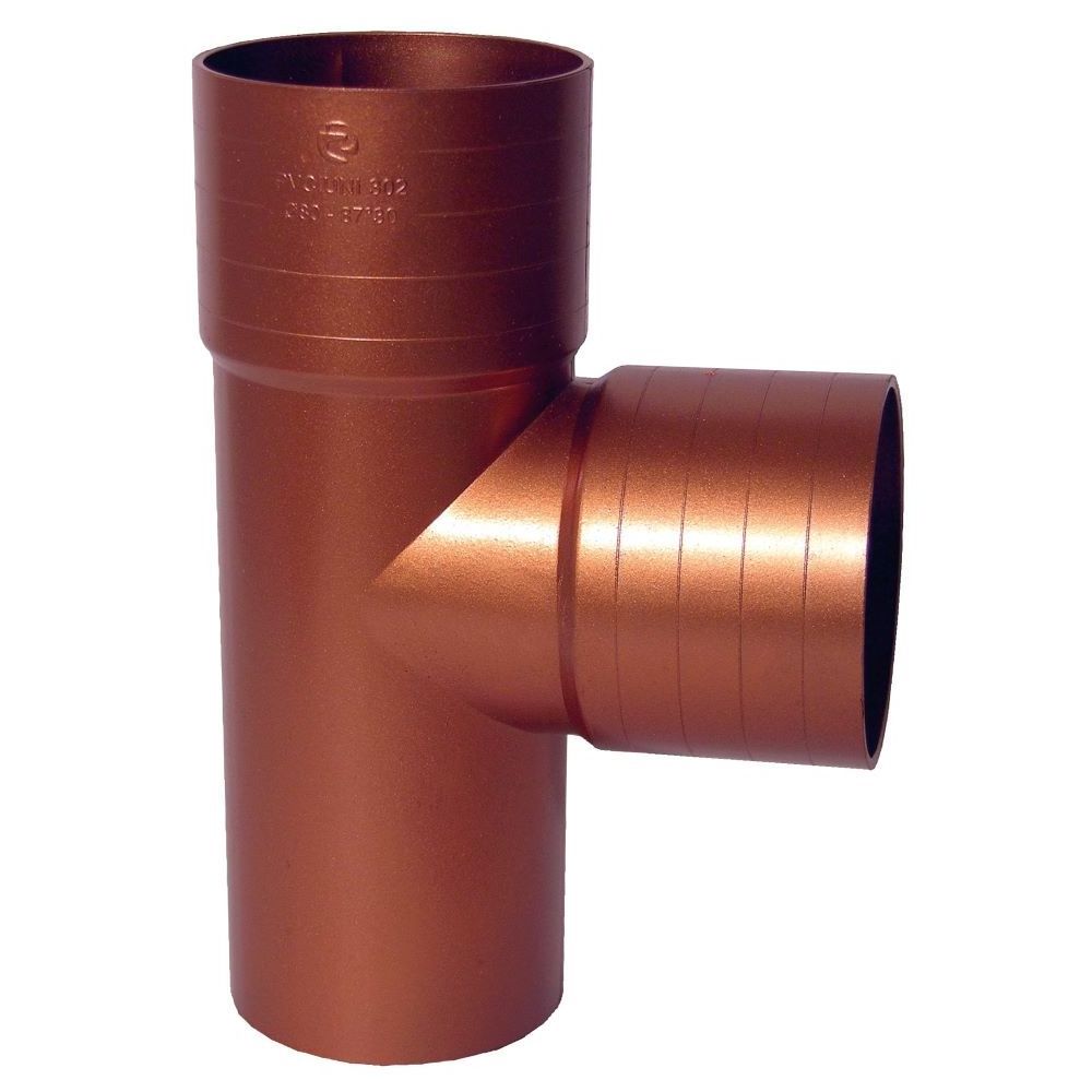 Dependable ASA Rainwater Connector - Round Branch with Precision Cold Welding - Delivers Controlled Water Discharge Reliably