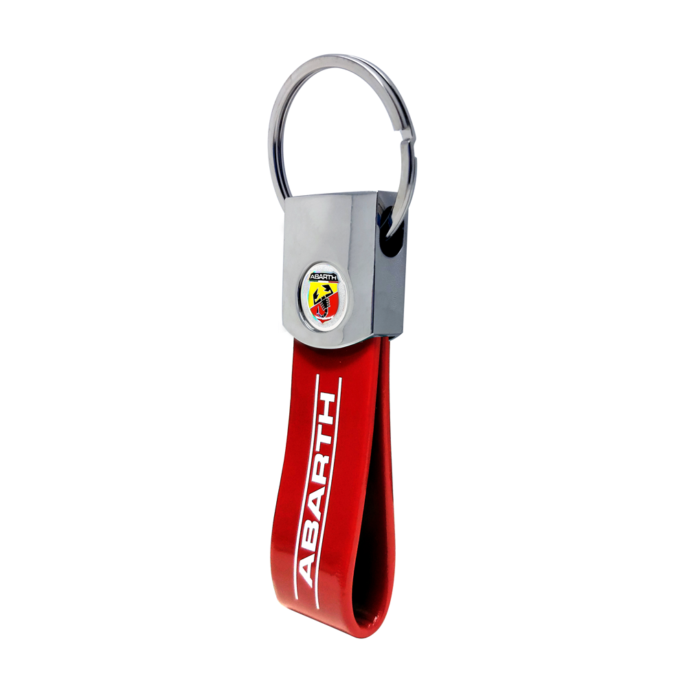 High-Quality Abarth Keyrings for Cars - Holographic Label and Precise Details - Durable Accessories for Every Driver