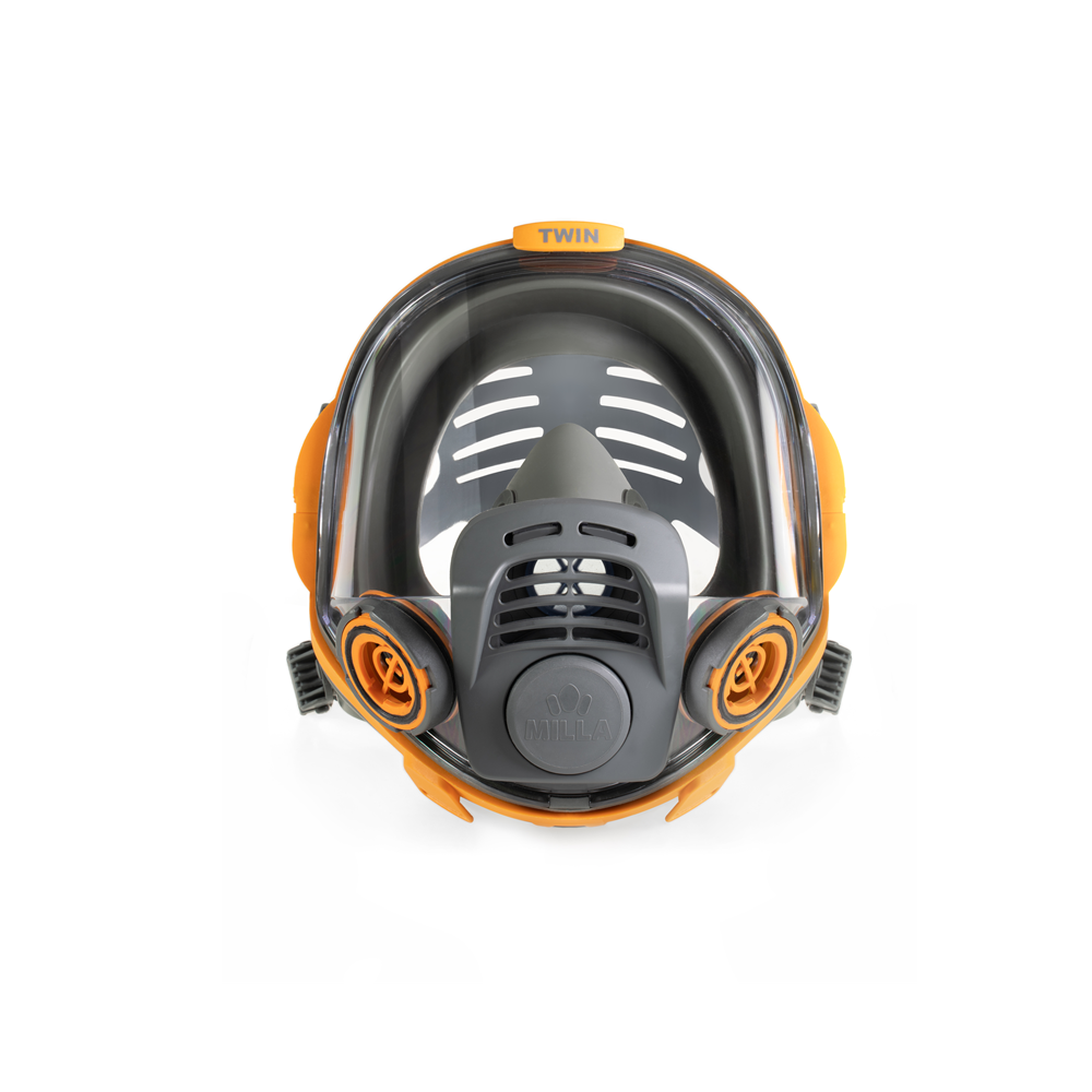 Italian Quality Class 3 Anti-Gas And Anti-Dust Silicone Full Face Mask PPE Great For Chemical Industry