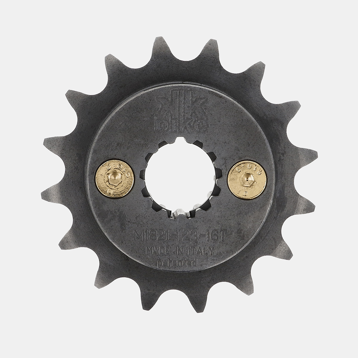 Sprocket for motorcycle Transalp XLV 700cc from 2008 to 2012 ratio 16 525 Superpinion 123 16T made in Italy Patented