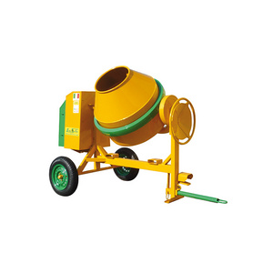 Manual Loading for Sale LT500 Towable Concrete Mixer Made in Italy Italian Brand with Tilting Drum and water supply iron