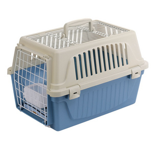 Ferplast Carrier for Small Dogs and Cats max 5 Kg ATLAS 10 OPEN with Cushion and Bowl, Opening Roof