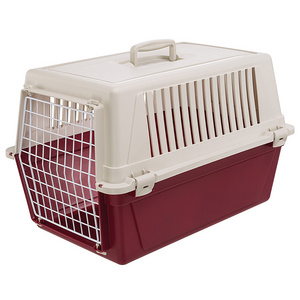 Ferplast Carrier ATLAS 30 EL for Small-sized Pets made of Sturdy Plastic with Plastic-coated Steel Door and Ventilation grills