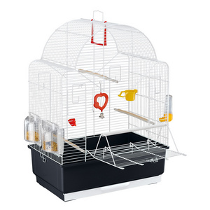 Ferplast Cage IBIZA OPEN for Canaries, Parakeets and Exotic Birds, Accessories included