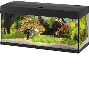 Ferplast Dubai 100 LED - 190 L. Glass Aquarium with Two LED Lamps, Internal Filter and Heater. 2 Colours.