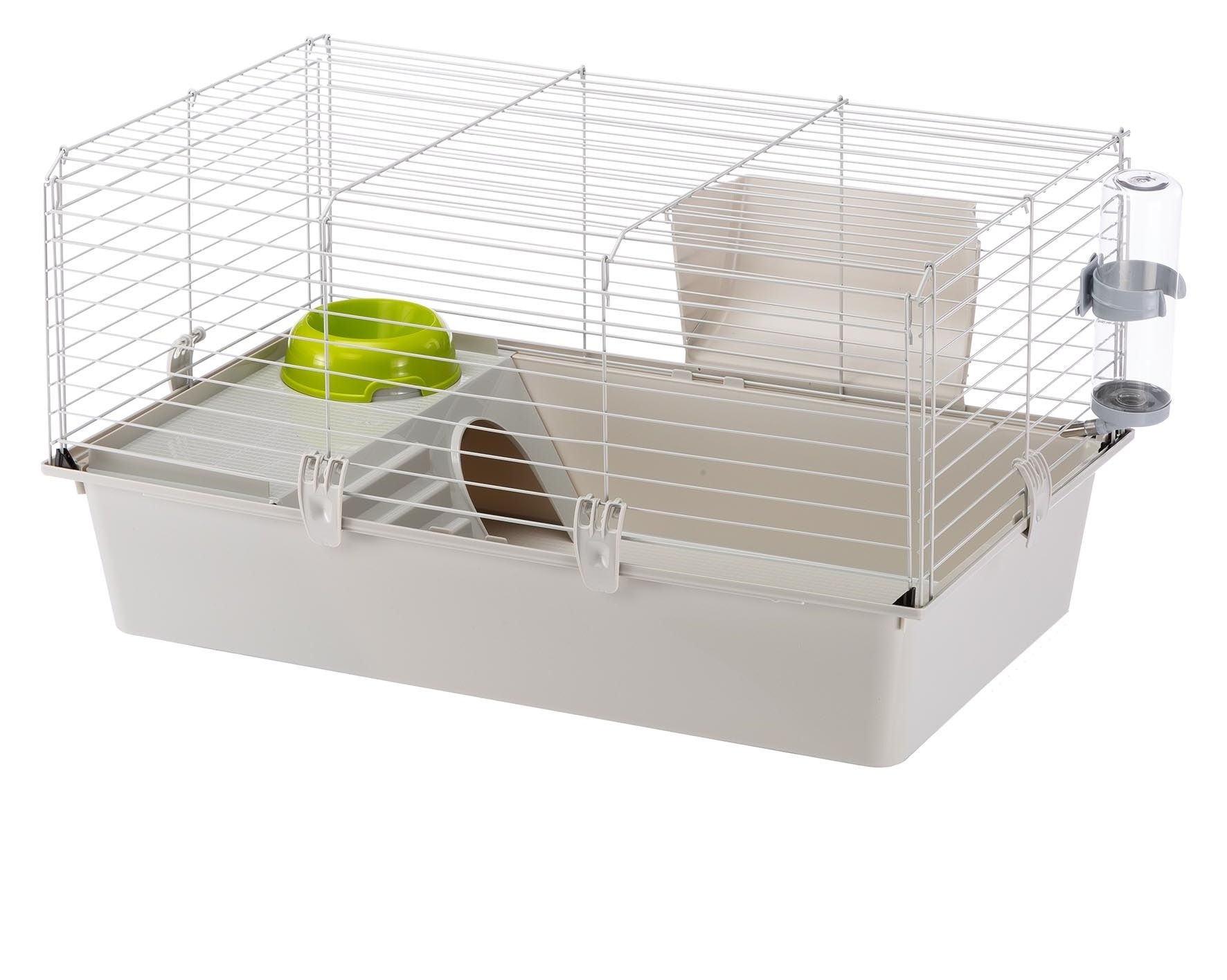 Ferplast Cavie 80 Guinea Pig Cage in Plastic with Opening Door