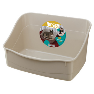 Ferplast L 305 Rabbit Toilet litter tray for rodent cages rabbits and small animals, Hygienic, 37 x 27 x h 18,5 cm