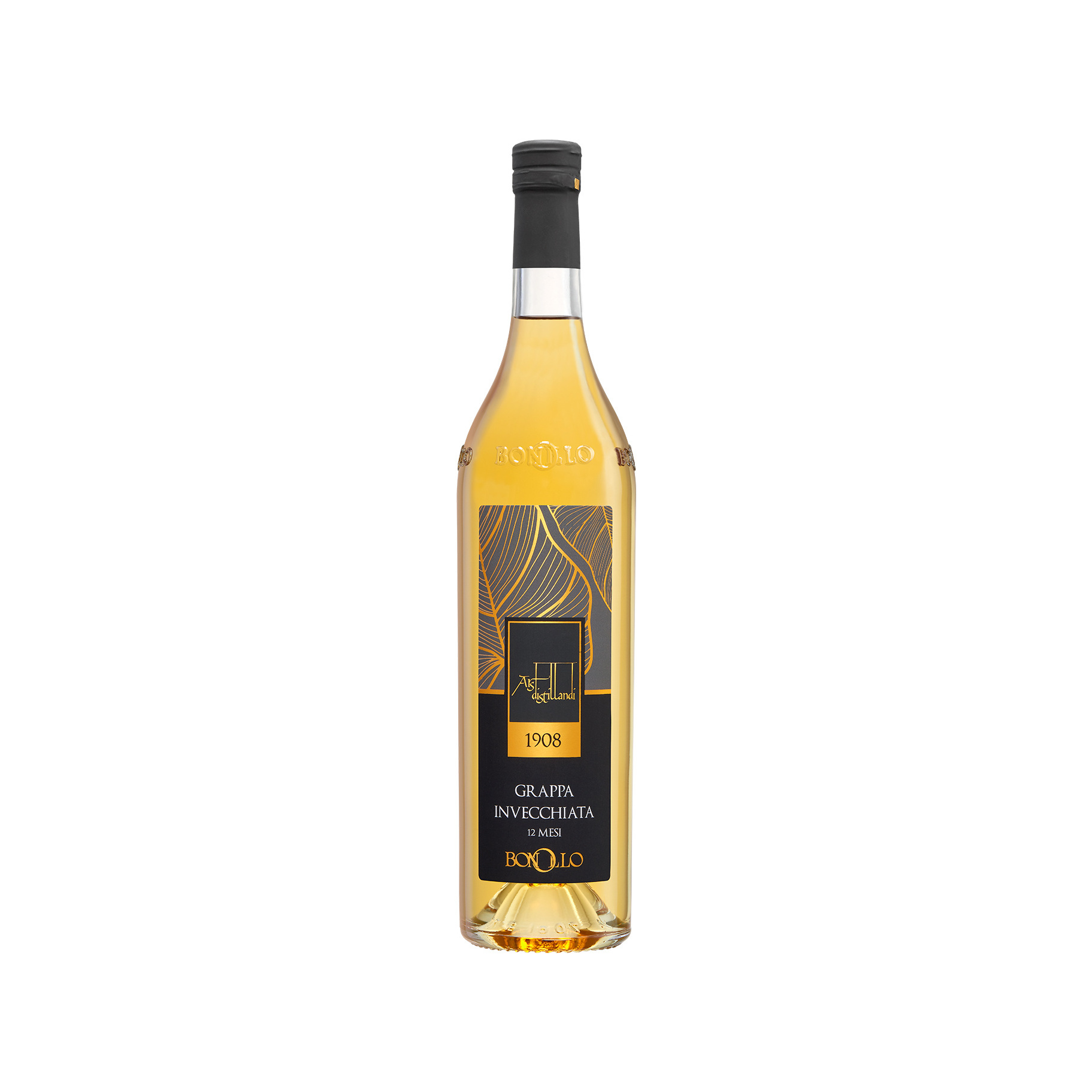 PRIME GRAPPA INVECCHIATA AGED 12 MONTHS IN OAK, MADE IN ITALY, 700ml 42% alcohol STRONG SPIRIT