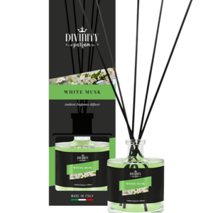 Italian air freshener top scent White Musk  home fragrance exclusive line 500ml reed diffuser