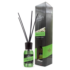 Italian air freshener top scent White Musk  home fragrance exclusive line 125ml reed diffuser