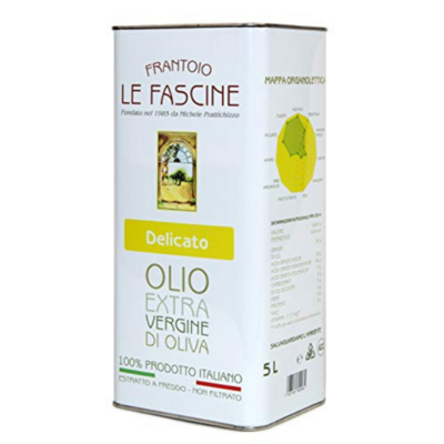 Hot Selling 100%  Purity Italian Quality Cold Extracted Sweet Taste Extra Virgin Olive Oil 5L Tin