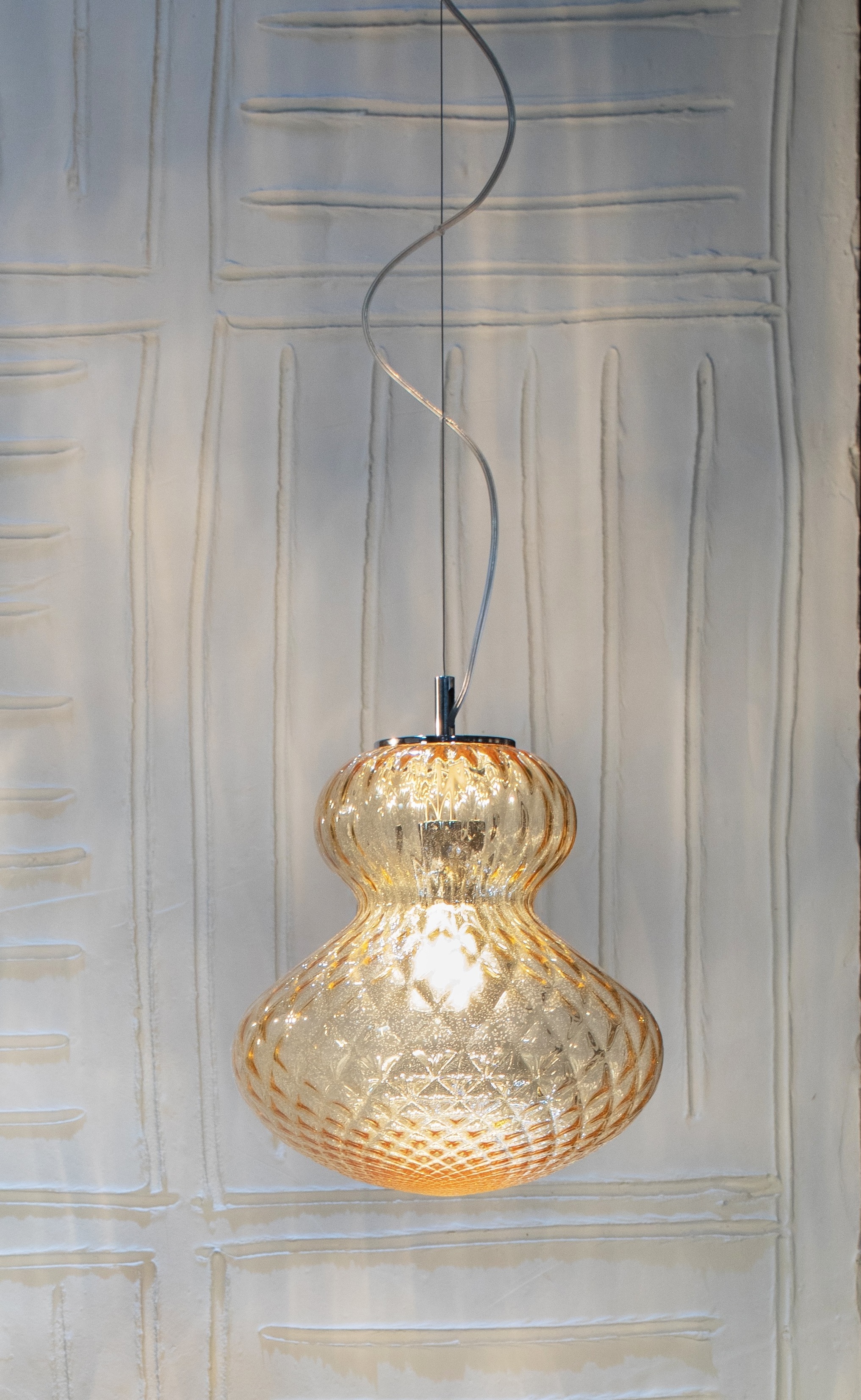 Top Quality Baloton Glass Suspension Lamp Fungo Mushroom Made in Italy