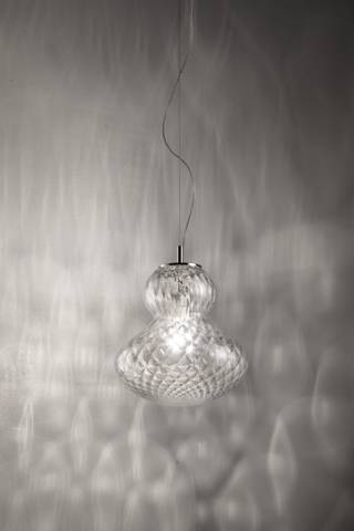 Top Quality Baloton Glass Suspension Lamp Fungo Mushroom Made in Italy