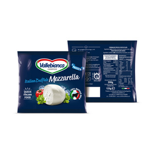 Made In Italy Top Quality Dairy Products Private Label Fresh 0.25 Kg Mozzarella Cheese For Export