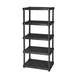 High Quality Plastic Shelving Storage Stacking Rack Quality Guaranteed Plastic Shelf Unit 5 Layer furniture display racks