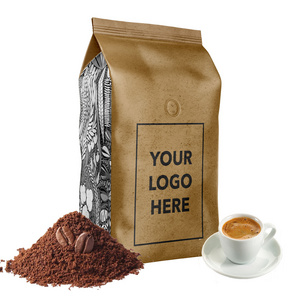 Premium Italian Roasted Groung Coffee, Private Label available, 250g/500g, low MOQ-top price, 10x coffee blend available