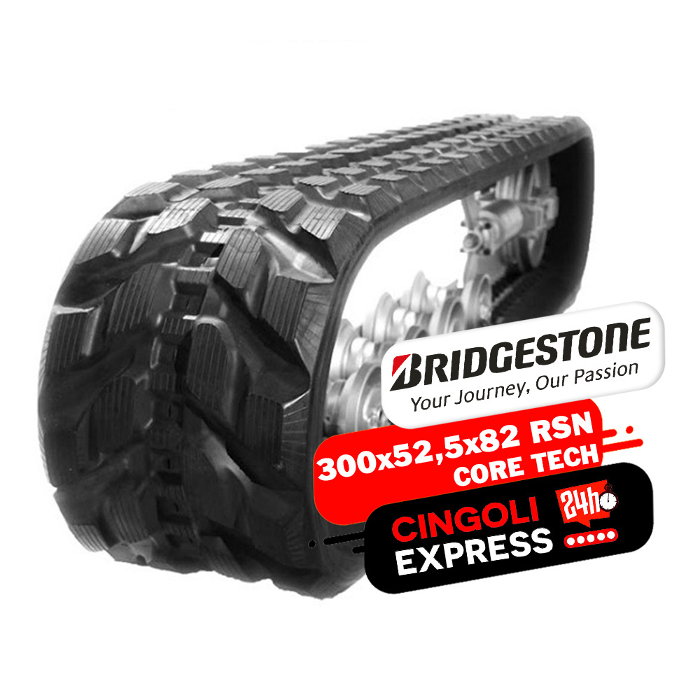 BRIDGESTONE High Quality Tracks Long Life 300X52,5X82 for Excavator Mini Loader