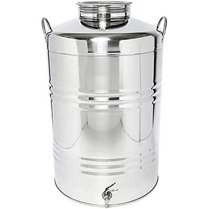 High Quality Factory 75 litre pure water stainless steel storage tank   also for honey milk alcohol