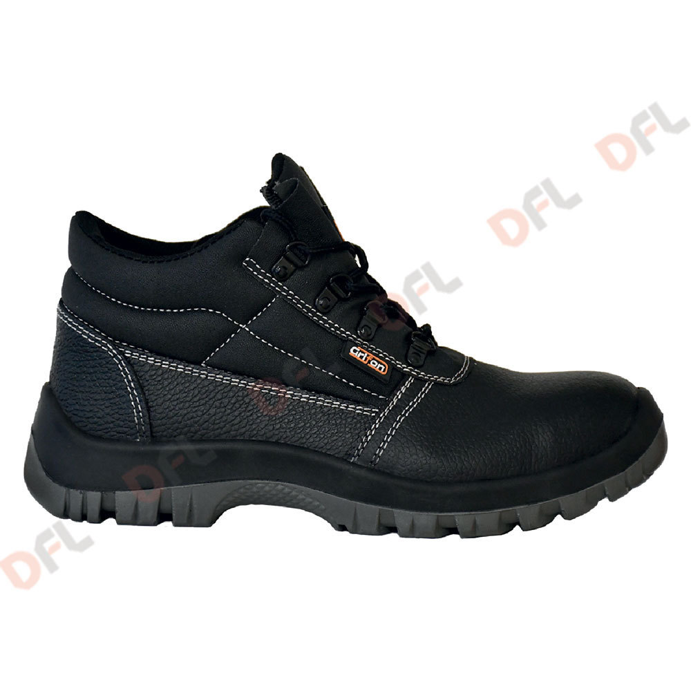 High Quality Steel Toe Cap And Anti-Perforation Insert Safety Shoes Genuine Leather Shoes For Men