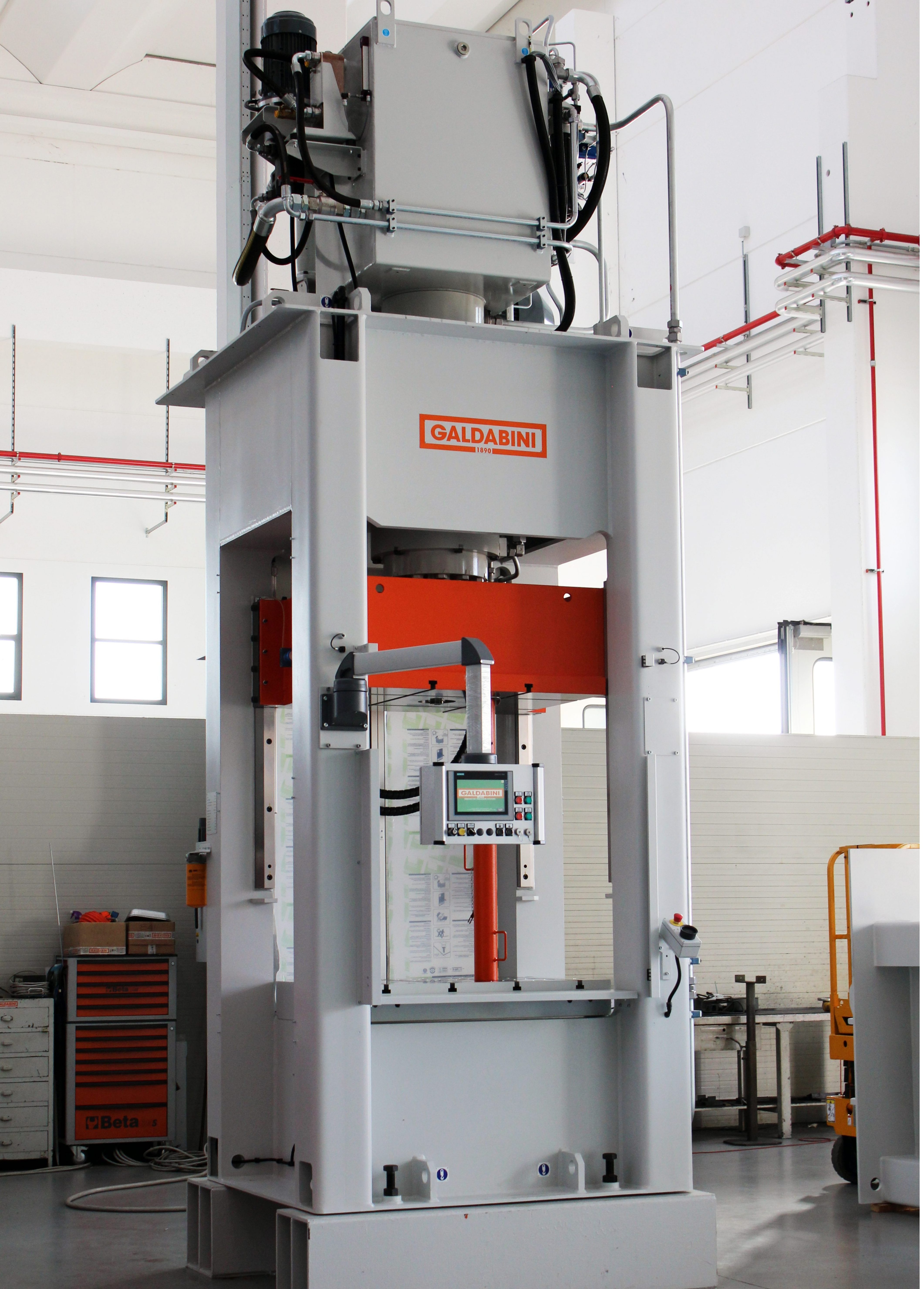 Good Quality Italy Brand Double Action Deep Drawing Hydraulic Press Machine Tools Model Ev/200