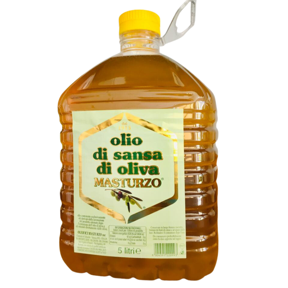 High Quality Refined Olive Pomace Oil Made in Italy 5L Plastic Bottle for All Cooking Purposes Packaged in Fruit Oil Type