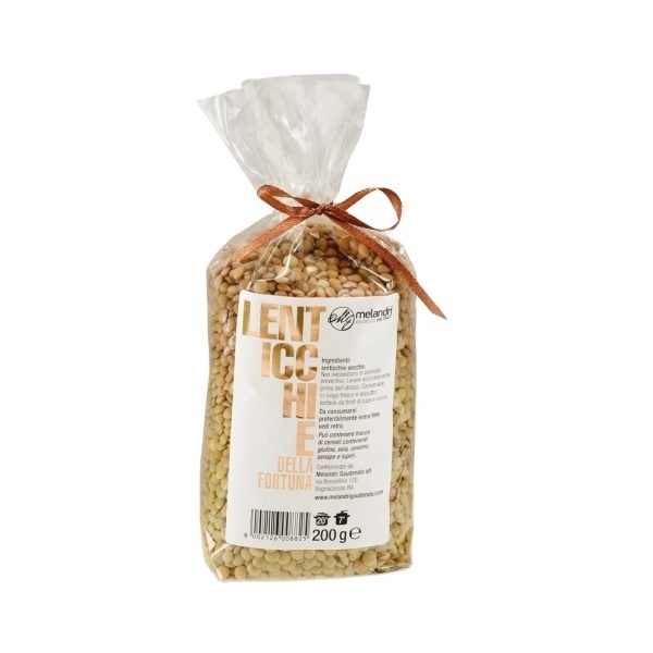 High Quality Italian Food Green Dry Lentils Melandri No soaking Ready In 20 Minutes Dry Lentils 200 gr Supply price