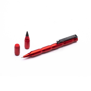 New Innovative Modular Pen With Ballpoint Refill And Replaceable Graphite Tip Design In Italy For Business Gift MODULA RED