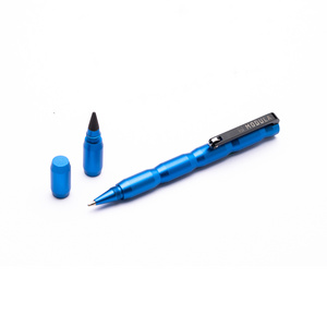 Innovative Modular Pen With Ballpoint Refill And Replaceable Graphite Tip Design In Italy For Business Gift MODULA BLUE