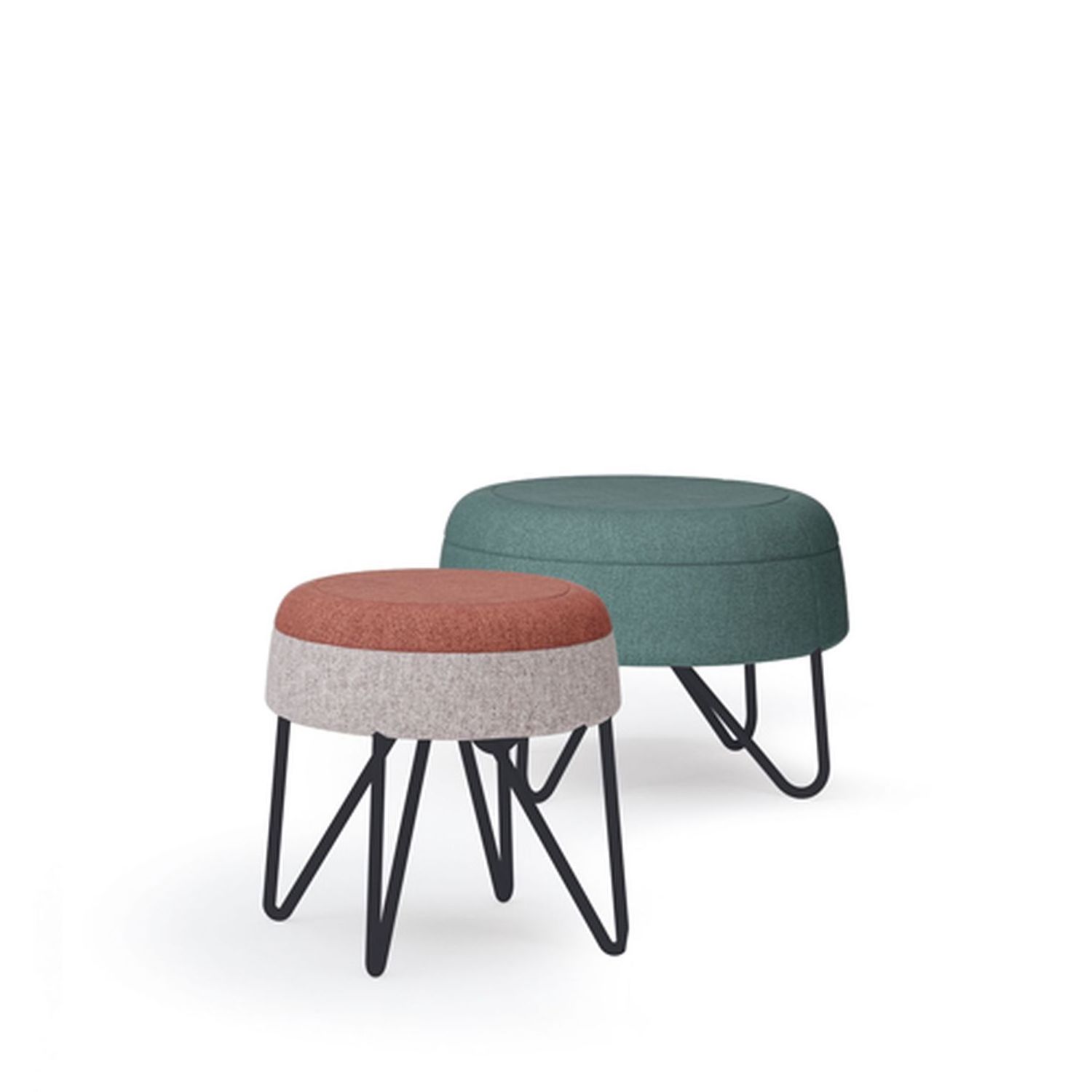 Supreme Comfort in High-Quality Office Stool Ottomans - Masterfully Crafted for Stylish Relaxation in Shared Spaces