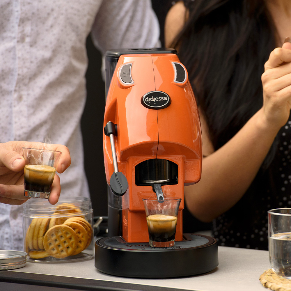 Made in Italy Mini Coffee Maker Espresso Machine Didiesse Baby Frog Orange Pod Coffee Machine For Home Hotel Office