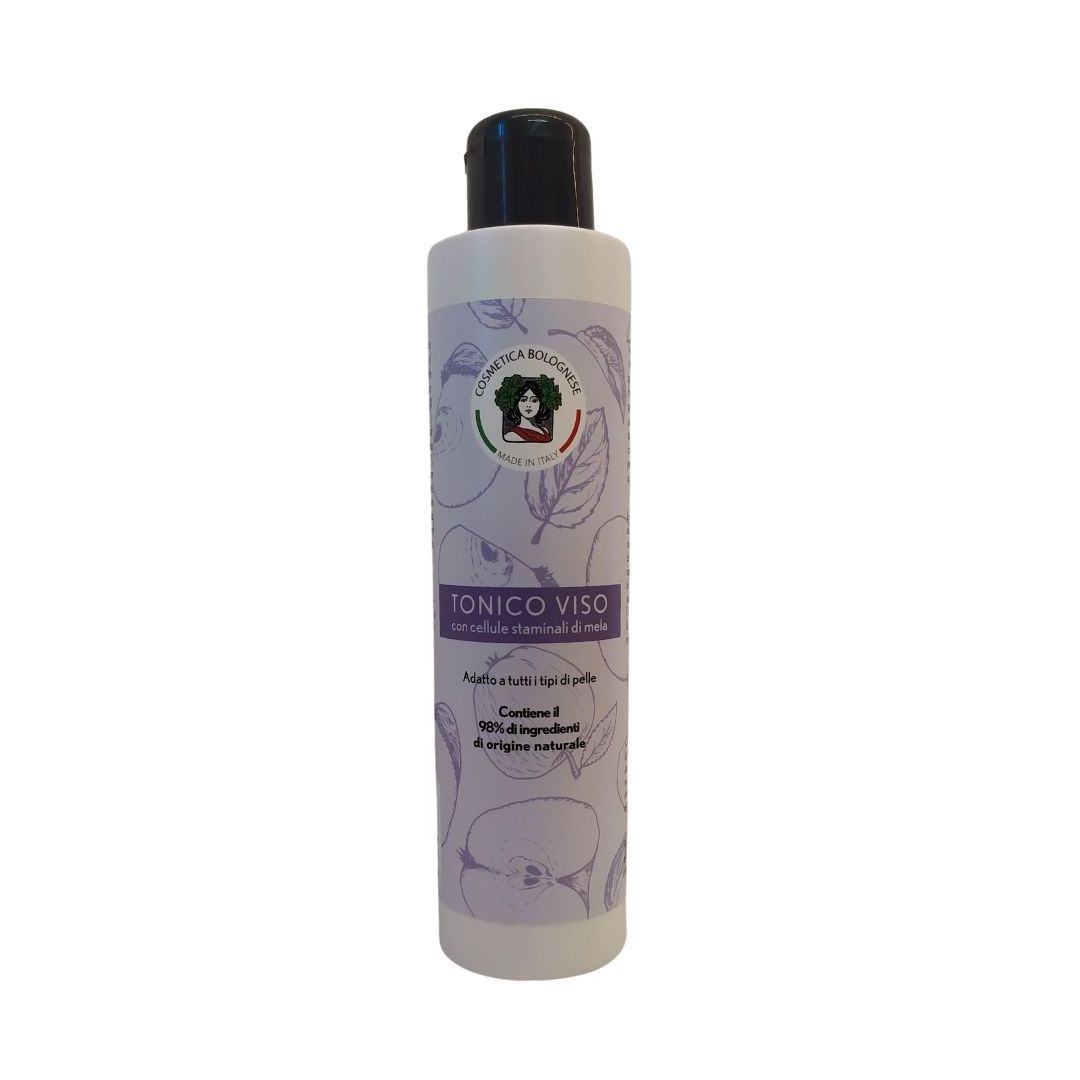 Italian high quality Private Label vegan face toner with Hyaluronic acid and apple stem cells