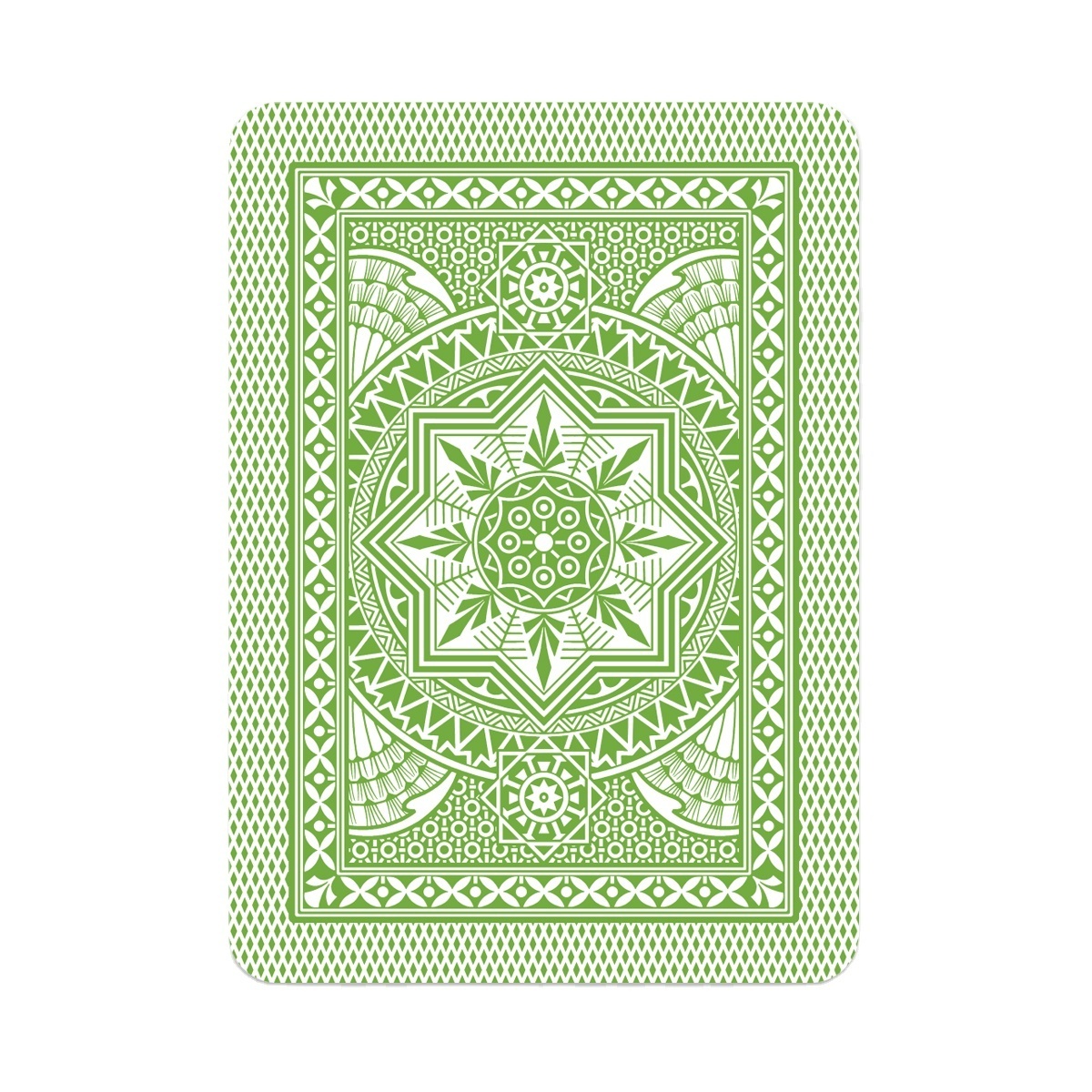 high performance Italian-made Modiano 4 Jumbo Index light green PVC Poker playing cards for competitive players and tournaments