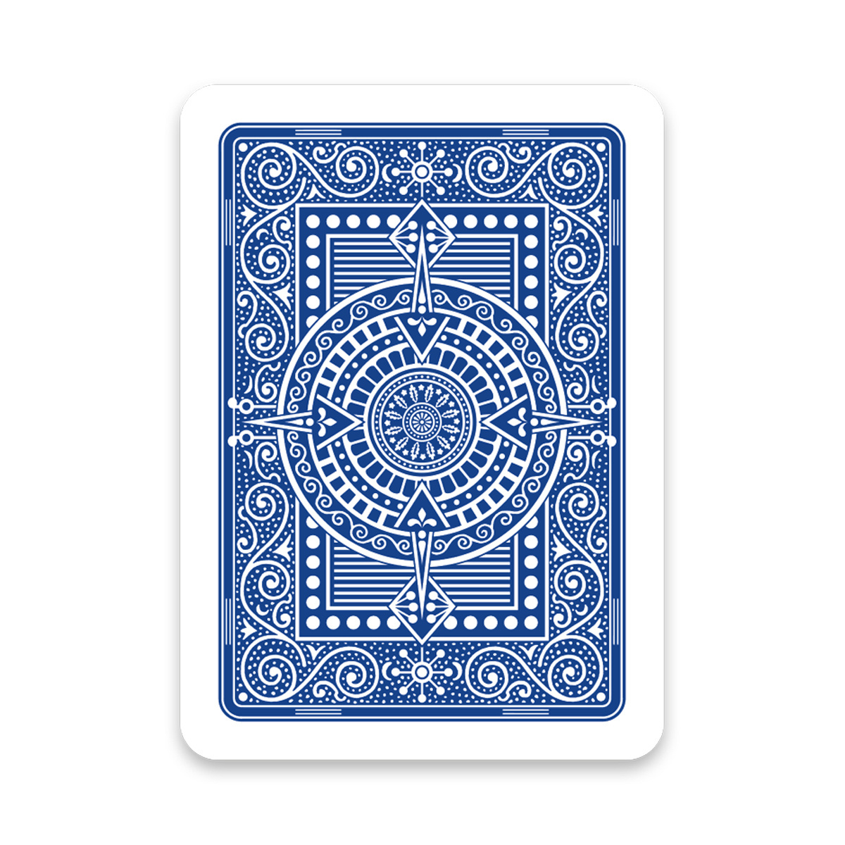 High quality Italian Modiano Texas Poker 2 Jumbo Index PVC playing cards blue single deck for poker game