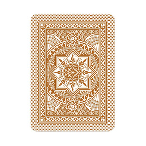 High quality Italian playing cards brown Texas Poker 4 Jumbo in PVC Modiano brand suitable for professional players and casinos