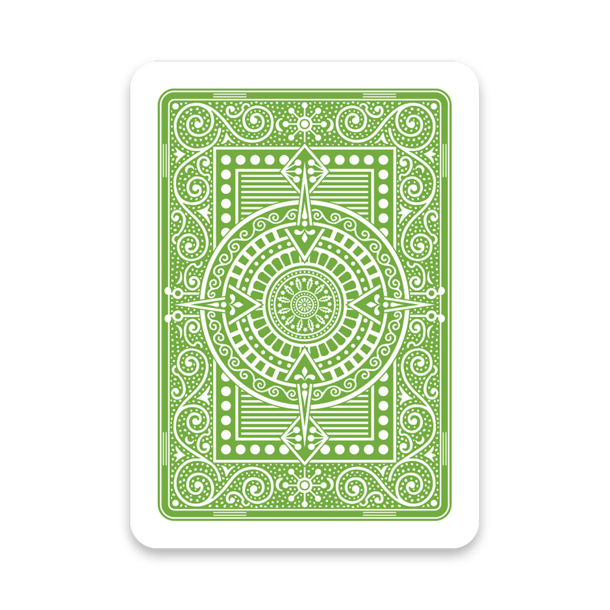 Excellent quality Italian Modiano Texas Poker 2 Jumbo Index playing cards in PVC light green ideal for professional players