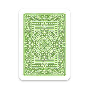 Excellent quality Italian Modiano Texas Poker 2 Jumbo Index playing cards in PVC light green ideal for professional players