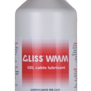 water based hight perfomance gel lubricant GLISS WMM in a bottle of 1 kg in a card box of 15 pcs Made in Italy