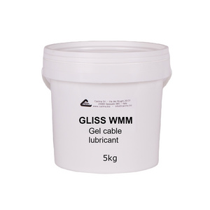 Made in Italy water based hight perfomance gel lubricant GLISS WMM in a pail of 5 kg