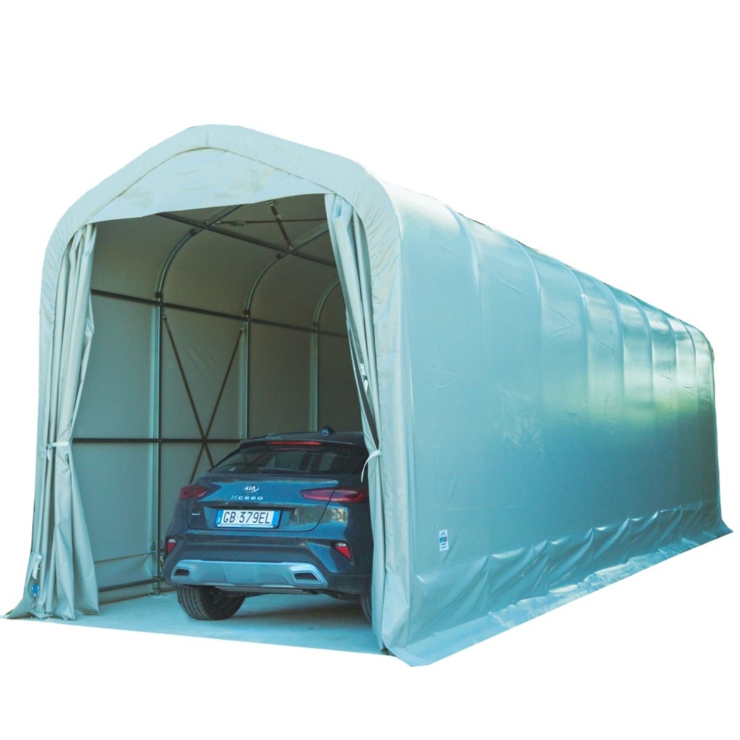 Custom Outdoor Metal Frame Style Portable Garage Temporary Car Boat Storage Shelter Tent And Carport