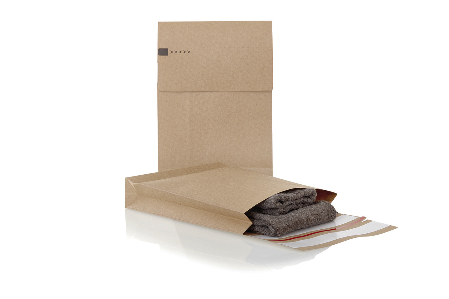 Good Quality Made In Italy Eco Friendly Kraft Paper Envelopes With Double Hot Melt For Daily Use